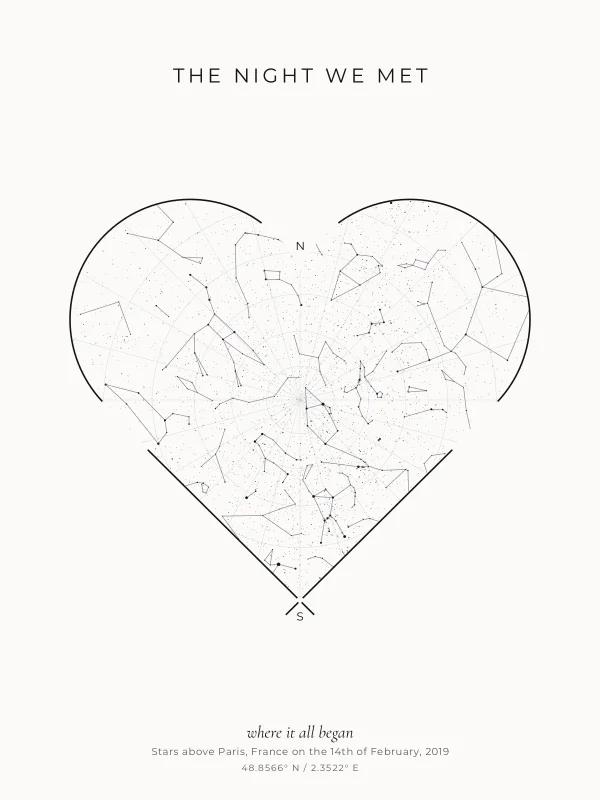 Heart White design example
