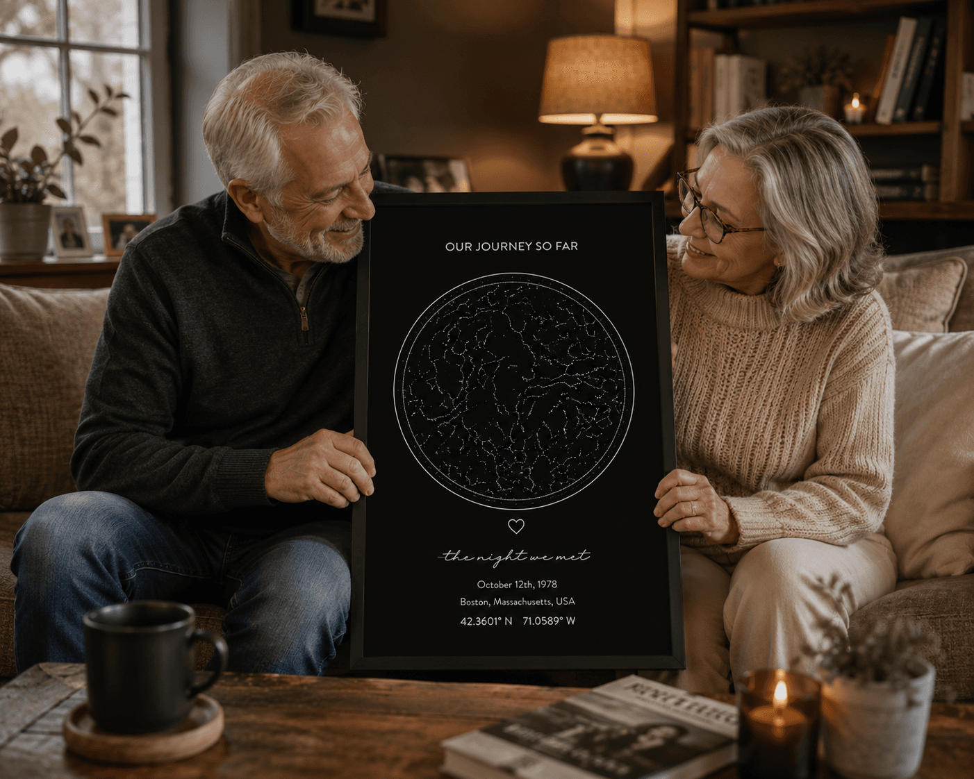 Happy star map owner @the.designory