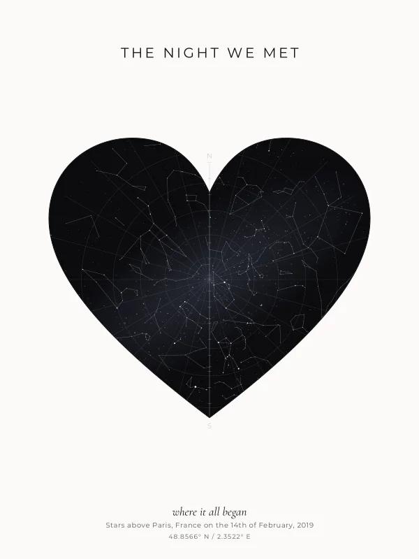 Heart White design example